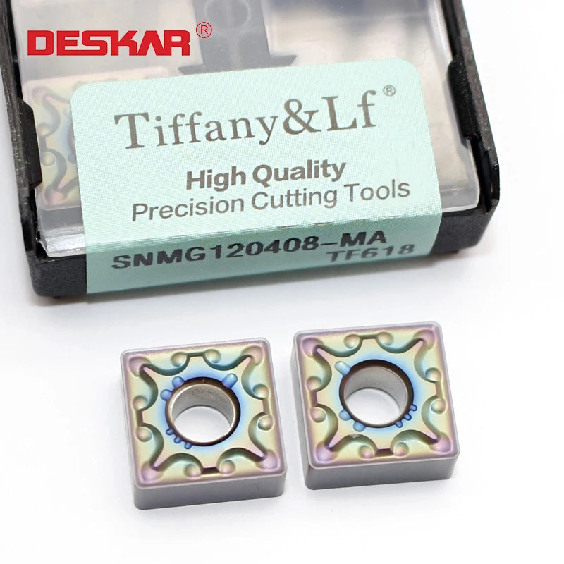Tiffany&LF for DESKAR CNC Lathe Inserts Carbide Turning Tools for Machining Cut Sharp Harden Quenched Steel Blade OEM