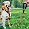 Luxury Non-Fuzzing Nylon Pet Leash Heavy Duty Dog Running Reflective Hook Smart Design Striped Scarf Top Seller Pet Products