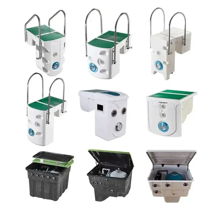 Factory Price Full Set Swimming Pool Equipment Cover Cleaning & Accessories Wholesale