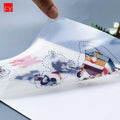 Plastic Vinyl Material Label Sheet Custom Printing A4 Size Transparent Inkjet Printer Vinyl Sticker Sheet Made in China
