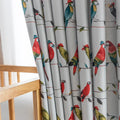 XinLan Wholesale Animal Bird Printed Blackout Curtain Living Room Bedroom Hotel Window Blackout Curtain