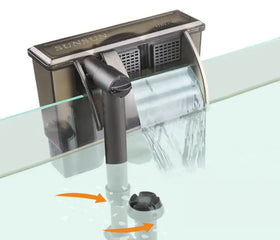 Wholesale SUNSUN Hang on Fish Tank Filter 3 in 1 Mute Water Pump Oxygen Equipment Aquarium Filter