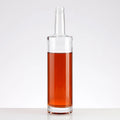 Frosted Spirits Glass Bottle and clear Vodka Liquor Liquor 500ml