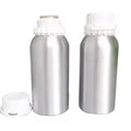 Custom Essential Oil 100ml Round Cosmetic Refillable Silver Empty Metal Aluminum Bottle