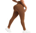2026 Wholesale Women Fitness Outfit Yellow Scrunch Butt Ankle-Length Seamless Tie Dye Print Yoga Set
