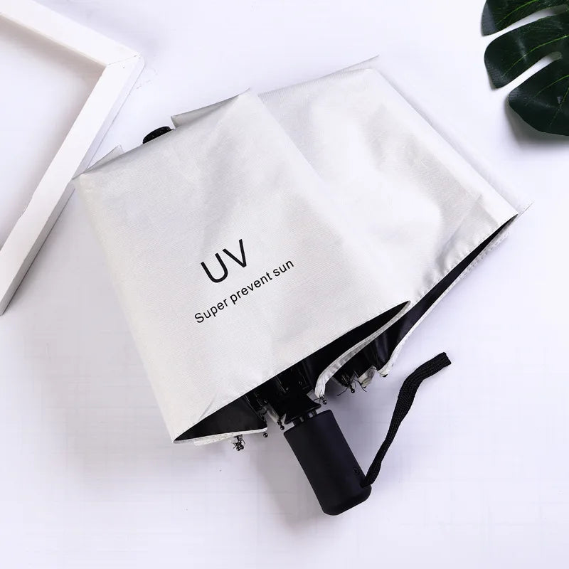 Direct 2 Factories 8 Ribs Fully Automatic 190T Nylon Windproof 3 Fold Easy Open 95cm Durable Umbrella Ready Ship Business Gift