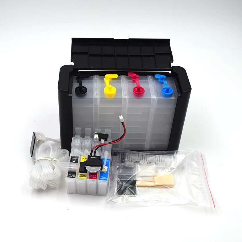 252xl 27xl Ciss Ink System for Epson WF-7710 WF-7720 WF-3620 WF-3640 WF-7610  WF-7620 WF-7110 Inkjet Printer