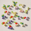 Mini 20*22mm Double Bell Orchid Pendant Dainty Small Flower Dangle Charm for DIY Necklace Bracelet Earring Jewelry Accessories