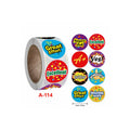 Custom Logo Vinyl Waterproof Roll Label Stickers for Packaging for Lotion Facial Cleanser Skin Care Serum