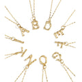 EManco European and American Fashion 26 Letter Unusual Necklace Clavicle Chain