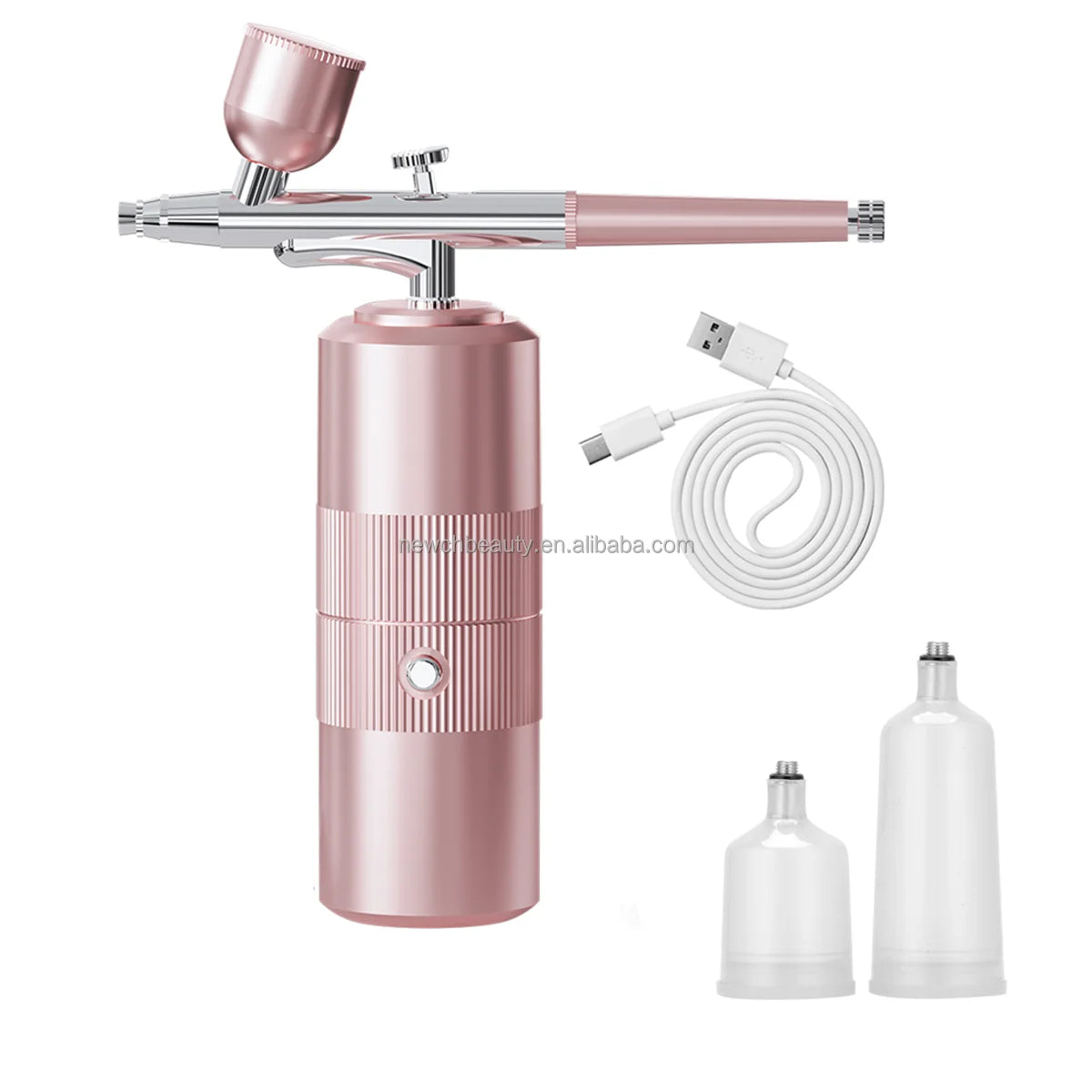 Rechargeable Mini Airbrush Compressor Kit Eyebrow Sticker Salon Spa Spray Gun Nail Art Air Brush DIY Painting Tattoo Airbrush MegaBDM