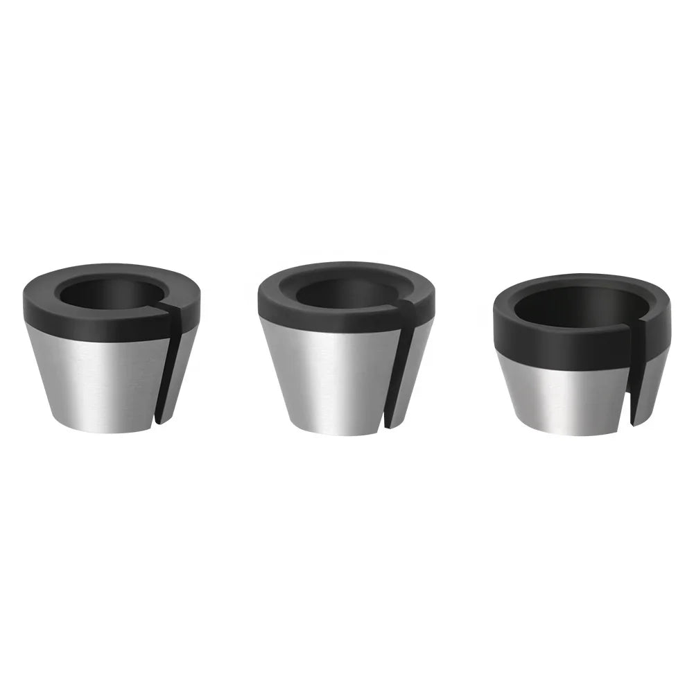 China Factory Trimmer 6mm 6.35mm 8mm Collet Sset 3pcs/set Trimmer Collet