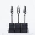6.0mm Safety Nail Drill Bits Barrel Dust Proof Carbide Drill Bits for Nails Electric Manicure Drills Tool