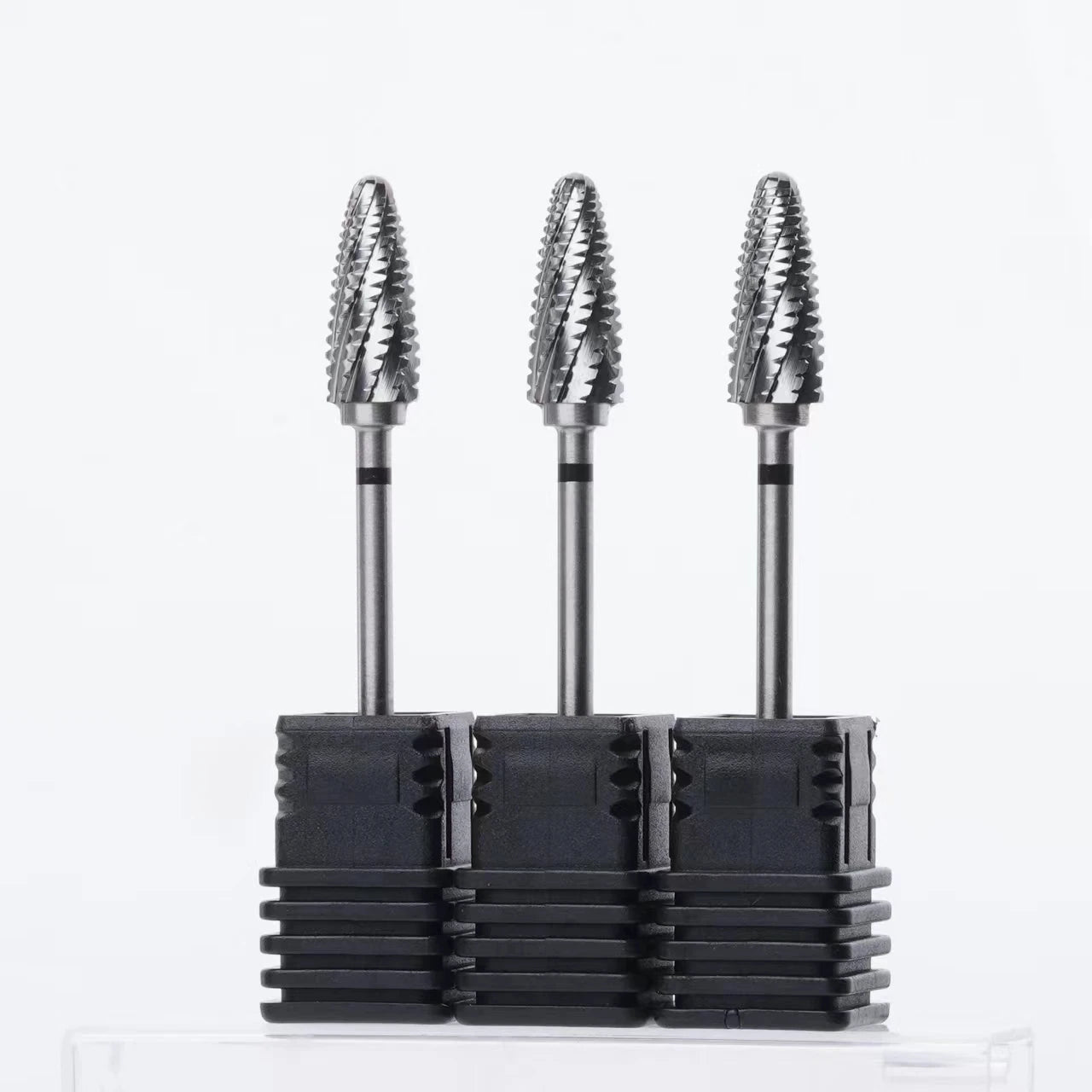 6.0mm Safety Nail Drill Bits Barrel Dust Proof Carbide Drill Bits for Nails Electric Manicure Drills Tool