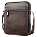 2024 New Vintage PU Leather Crossbody Bags Wholesale Mini Sling Bag Custom Logo Shoulder Bags for Men