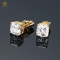 Hot Sale Gemstone Earring Studs Gra Certified Moissanite Ear Studs D Vvs Moissanite Romantic Hip Hop Jewelry