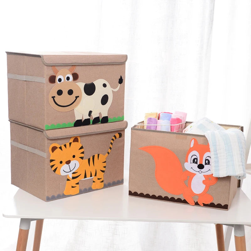 Factory Customized Small or extra Large Size Kid Toy Storage Box for Boys and Girls