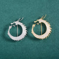 New Simple Luxury Chinese Zodiac Loong Brooch Women Bling Micro-Inlaid Zircon Breastpin Ladies Fashion Elegant Lapel Pin Jewelry