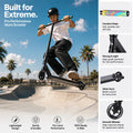Huoli Stunt Scooter with 2 PU Wheels Extreme Sport Street OEM ODM 6061 Aluminium Black Street Kids Pro Trick Stunt Scooter