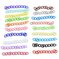 Wholesale 100pcs 54MM Necklace Metallic Extension Chain Bulk Bracelet Extended Chains Tail Extender for DIY Accessory Lines