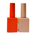 10ml 12ml 15ml Custom Wholesale square Empty Nail Polish Glass Bottle with Brush Uv Gel Nail Polish Bottle