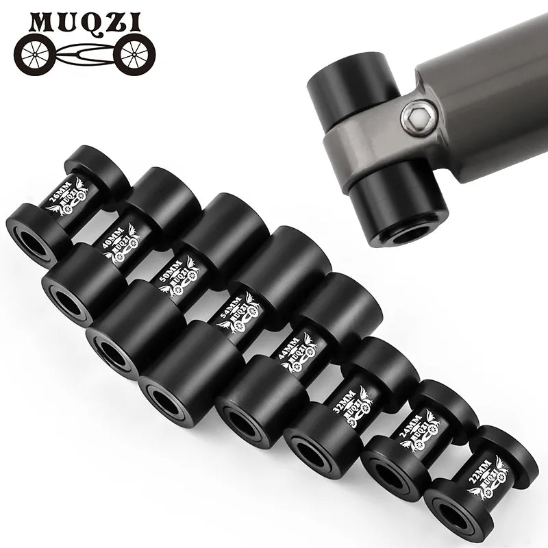 MUQZI Customized Bike Rear Shock Bushing ID 8mm OD 12mm Bicycle Rear Suspension Shock Absorber Bushing 22 24 26 32 40 44 50 54mm