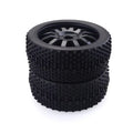 ZD Racing Accessories 1/8 Orange Black Hub Tire Parts Durable Rubber Car Wheels Tires for Redcat HPI Savage HPI Savage Car