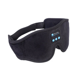 Hot Sale High Quality 3D Bluetooth Wireless Music Eye Sleep Mask Satin Silk Dark Circle Shading Light Anti-Wrinkle Features for
