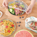 Disposable Plastic Wrap Elastic Food Lids Fresh Keeping Kitchen Storage Bag for Fruit Bowls Cups Dinnerware & Tableware