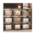 Hot Selling Product 2023 Clear Handbag Storage Organizer  Display case Bag Storage Box