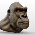 Customised Giant Advertising Inflatable Gorilla Decorative Model Inflatable King Kong Head