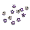 Hot Sales Copper Crystal Star Sew-on Loose Rhinestones 8 Facets Fancy Shoes' Accessories Handmade Stitched Ear Claw Drill Diy