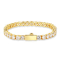 Wholesale Italian Iced Out Cubic Zircon Jewelry Moissanite Tennis Bracelet Men Silver Tennis Bracelet for Man