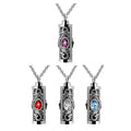 Wholesale Stainless Steel Crystal Cremation Bottle Pendants Necklace Elegant Cremation Jewelry