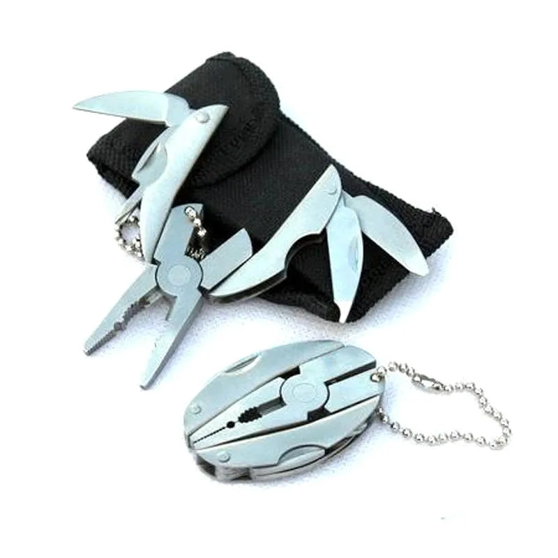 Mini Multi-Function Stainless Steel Tool Pliers Foldable Outdoor Scarab Turtle Multi-Purpose Mini Pliers