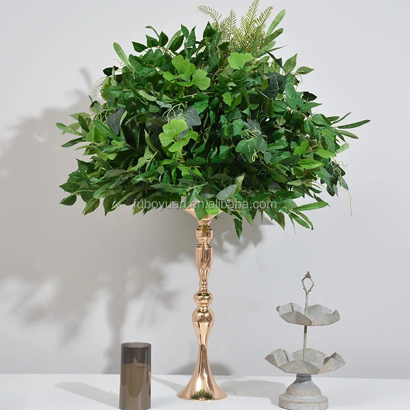F331 Hot Selling Forest Series Wedding Flower Table Centerpiece Floral Greenery Flower Ball for Wedding Decor