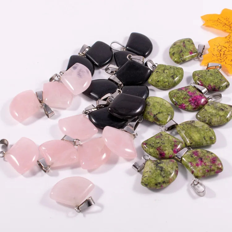 Huiying New Beautiful design new product gemstone healing crystal stones pendant for wholesale jewelry