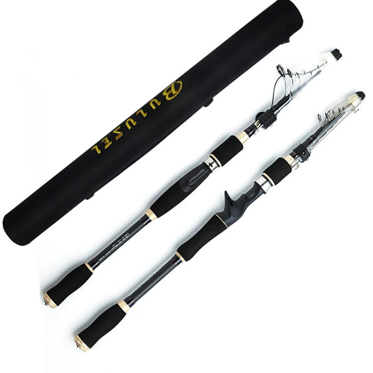 Manufacturer Wholesale 1.8m-3.6m Carbon Fish Ploe Short Section Vibrating Out Telescopic Road Sea Fishing Rod