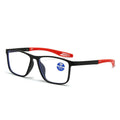 LiEr New Classic Fashion TR90 Optical Frames Durable Hinge Anti-Blue Light Lenses Diamond Face Shape Unisex Daily Use IA389JK