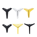 Designer Decorative Furniture Chrome Metal Corner Leg Stainless Steel Bed Sofa Legs Gold Patas Pata MueblesVT-03.108