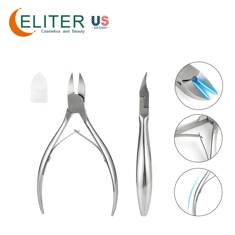 ELITER in Stock Use of Nail Nipper Nail Nipper Sharpening Tools Professional Nail Cuticle Nippers