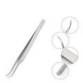 ELITER in Stock Supplier 40 Degree Tip Tweezer Eyelash Volumetweezer Eyelash Volume Extensible Tweezer Volume Eyelash Tweezers