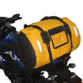 Motorcycle Seat Bag Pack Waterproof Pannier with Zipper Closure 40L/66L PVC Capacity