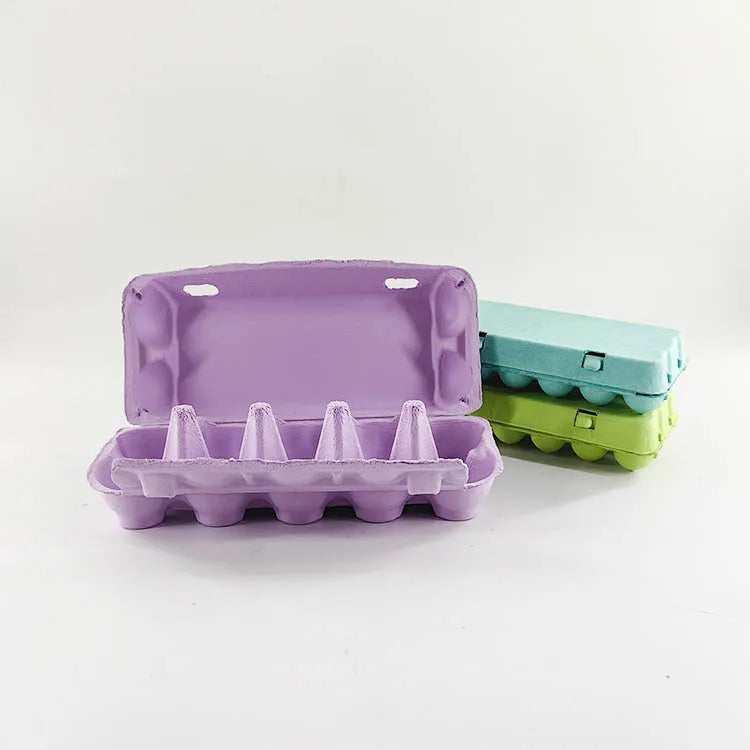 Wholesale Factory Biodegradable Custom Eco Friendly Food Pulp Packaging Box Quail Egg Cartons