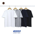 TITI Fast Custom 280gsm 300gsm 320gsm T-shirt Heavyweight 100% Cotton Oversized Fashion Drop Shoulder Man t Shirt