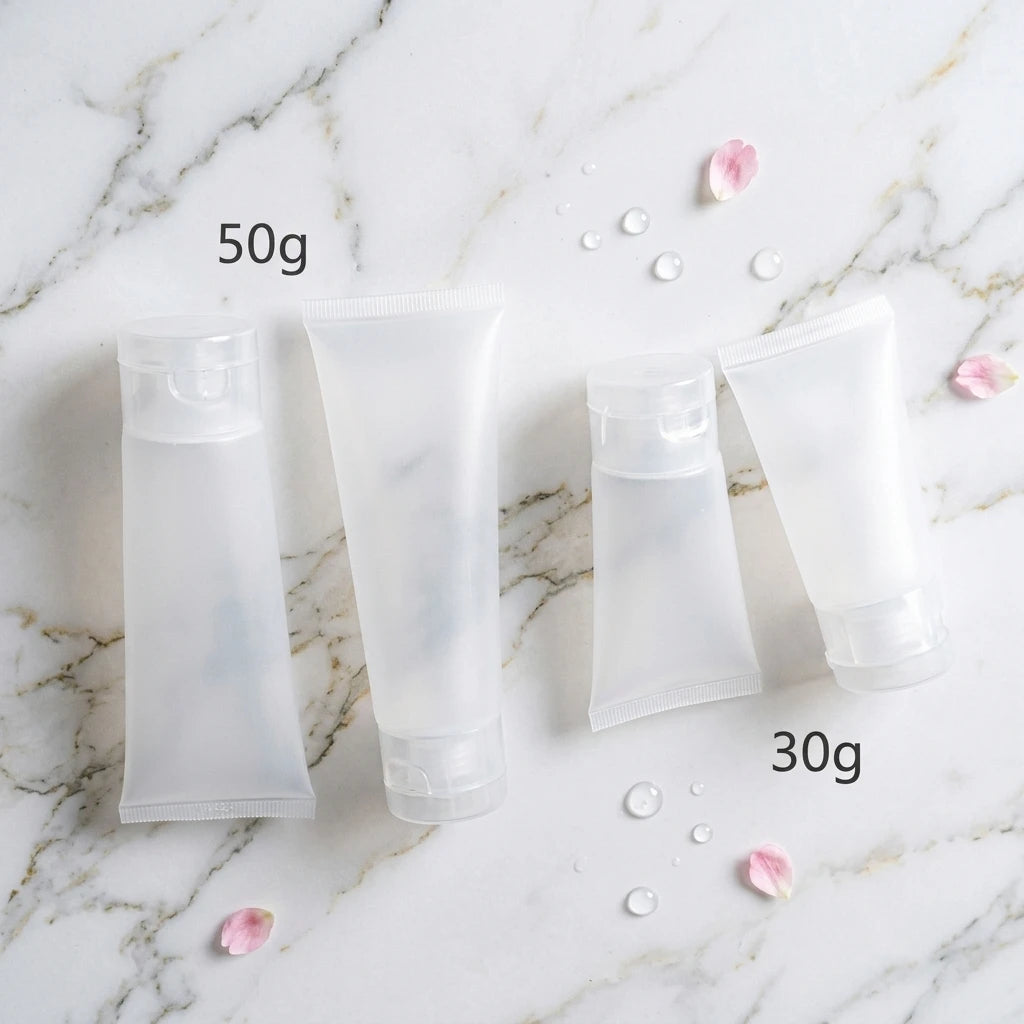 10ml Stocks Custom Squeeze Color Face Cream Tube Cosmetic Cream Tube Packaging Tube with Flip Top Cap
