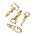 Top Sale Solid Brass Bag Hanger Clip Shoulder Strap Heavy Duty Gold Plated Fashion Hardware Accessories Snap Hook