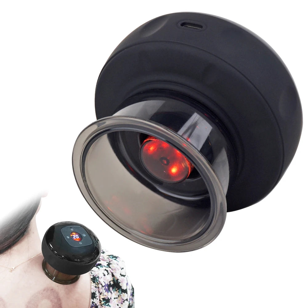 Electric Guasha Scraping Vacuum Cupping Therapy Machine Electric Cupping Therapy Massager Scraping Hijama Cupping