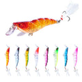 HENGJIA Wholesale HENGJIA 10.5cm-13g-6# Lifelike Fishing Minnow Lure Worm Body to appeal Fish Haed Plastic Lure Bait Minnow for Bass Pike Fishing