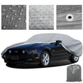 Customized Full Car Cover Material UV Resistant Snow Dust Sun Waterproof Breathable Lightweight Eco-Friendly Non Woven Laminated